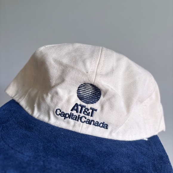 vintage AT&T Capital Canada Dad hat trucker style hat 1990s telecommunication - Picture 2 of 7